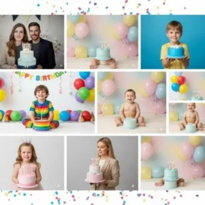 با این پرامپتهای ساخت عکس تولد، عکسهایی واقعی و آتلیهای بسازید با این پرامپتهای ساخت عکس تولد، عکسهایی واقعی و آتلیهای بسازید
