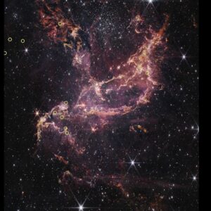 تصاویر تازه تلسکوپ جیمزوب از لحظه مرگ یک ستاره