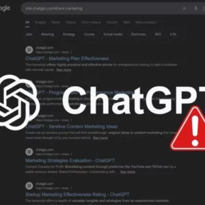 قابلیت آزمایشی دردسرساز؛ مکالمات کاربران با ChatGPT برای مدتی در گوگل قابل مشاهده بود قابلیت آزمایشی دردسرساز؛ مکالمات کاربران با ChatGPT برای مدتی در گوگل قابل مشاهده بود