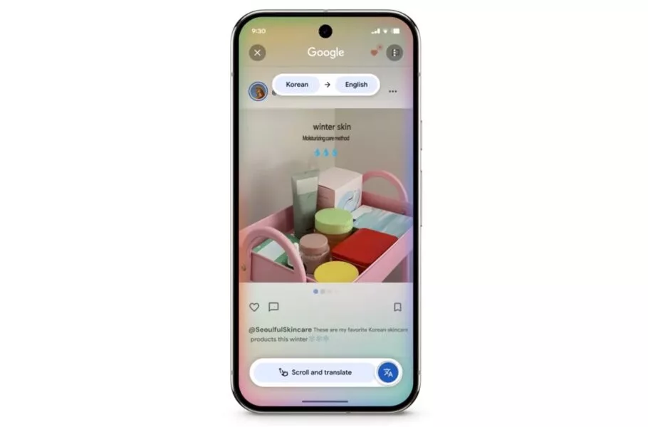 قابلیت ترجمه پیوسته برای Circle to Search در اندروید معرفی شد قابلیت ترجمه پیوسته برای Circle to Search در اندروید معرفی شد