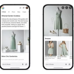 قابلیت جدید AI Mode گوگل: با توصیف متنی، عکس لباس مورد نظر خود را بسازید قابلیت جدید AI Mode گوگل: با توصیف متنی، عکس لباس مورد نظر خود را بسازید