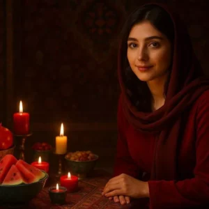 مجموعه پرامپتهای شب یلدا برای ساخت تصاویر واقعی کنار سفره یلدا مجموعه پرامپتهای شب یلدا برای ساخت تصاویر واقعی کنار سفره یلدا