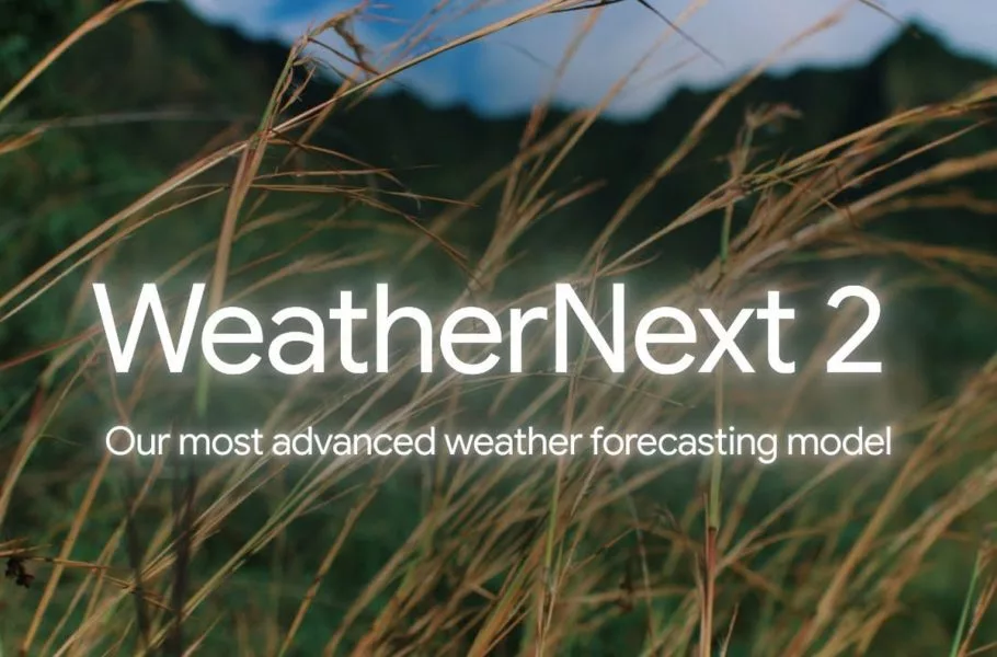 گوگل از هوش مصنوعی پیشبینی آبوهوای WeatherNext 2 رونمایی کرد گوگل از هوش مصنوعی پیشبینی آبوهوای WeatherNext 2 رونمایی کرد