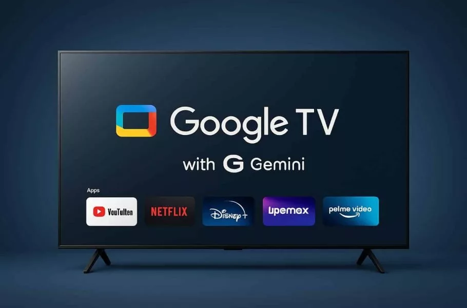 گوگل انتشار هوش مصنوعی جمینای برای Google TV را آغاز کرد گوگل انتشار هوش مصنوعی جمینای برای Google TV را آغاز کرد