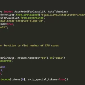 Stability AI از مدل هوش مصنوعی StableCode برای تولید کد رونمایی کرد Stability AI از مدل هوش مصنوعی StableCode برای تولید کد رونمایی کرد