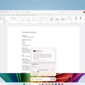 آزمایش قابلیت Copilot Vision آغاز شد؛ مشاهده محتوای صفحه و برنامههای ویندوز آزمایش قابلیت Copilot Vision آغاز شد؛ مشاهده محتوای صفحه و برنامههای ویندوز