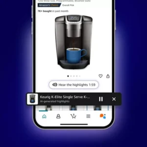 آمازون درحال آزمایش هوش مصنوعی برای معرفی صوتی محصولات به کاربران است