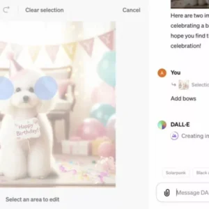 امکان ویرایش تصاویر DALL-E از طریق ChatGPT فراهم شد [تماشا کنید]