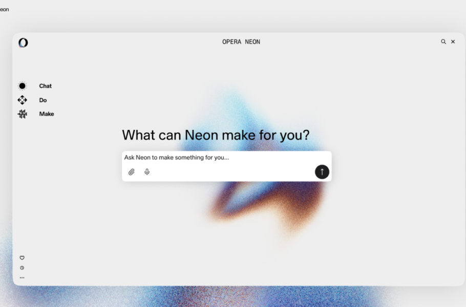 مرورگر اپرا Neon با ایجنت هوش مصنوعی و قابلیت کدنویسی معرفی شد مرورگر اپرا Neon با ایجنت هوش مصنوعی و قابلیت کدنویسی معرفی شد