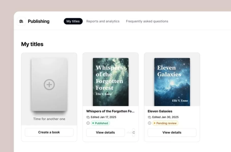 پلتفرم ElevenLabs حالا از کتابهای صوتی تولیدشده با هوش مصنوعی میزبانی میکند پلتفرم ElevenLabs حالا از کتابهای صوتی تولیدشده با هوش مصنوعی میزبانی میکند