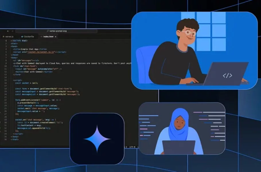 گوگل ابزار هوش مصنوعی کدنویسی Gemini Code Assist را رایگان کرد گوگل ابزار هوش مصنوعی کدنویسی Gemini Code Assist را رایگان کرد
