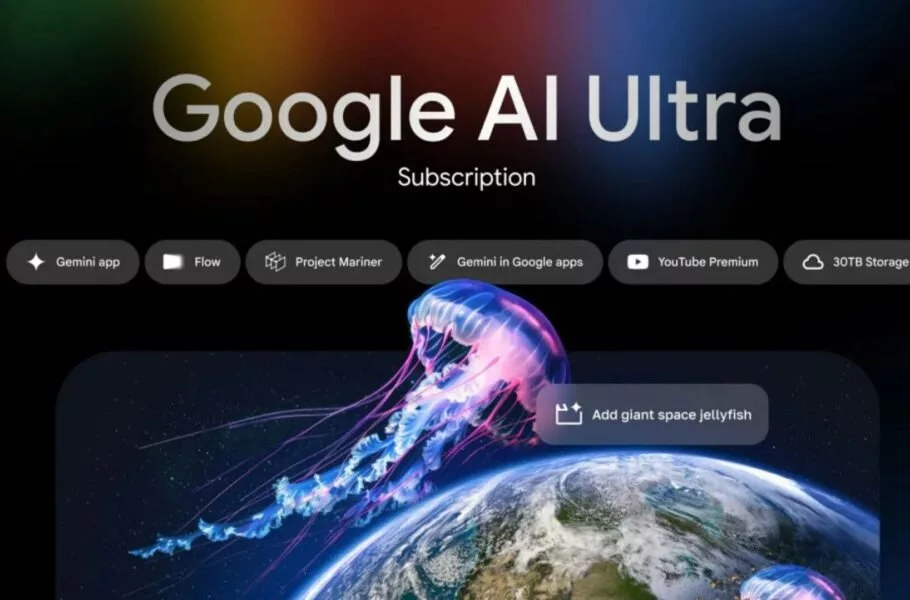 گوگل از اشتراک «AI Ultra» رونمایی کرد؛ دسترسی به تمام سرویسهای پریمیوم گوگل با هزینه ماهانه ۲۵۰ دلار گوگل از اشتراک «AI Ultra» رونمایی کرد؛ دسترسی به تمام سرویسهای پریمیوم گوگل با هزینه ماهانه ۲۵۰ دلار