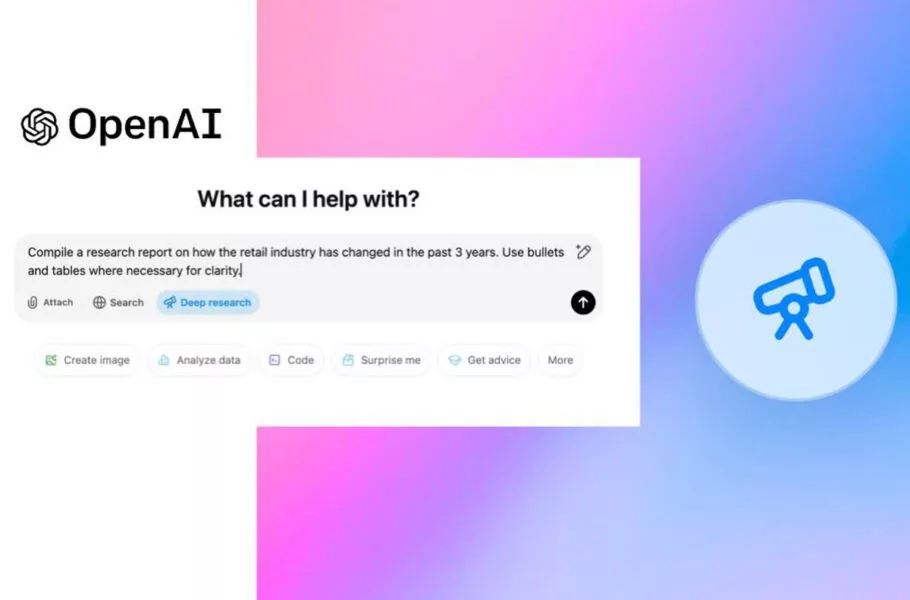 OpenAI از نسخه سبکتر جستجوی عمیق با امکان دفعات استفاده بیشتر رونمایی کرد OpenAI از نسخه سبکتر جستجوی عمیق با امکان دفعات استفاده بیشتر رونمایی کرد