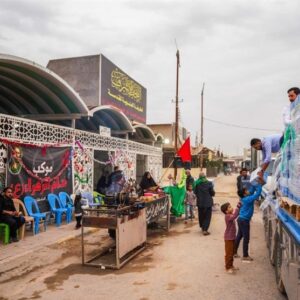 توزیع هزاران وعده پذیرایی در مسیر نجف-کربلا به مناسبت نیمه شعبان