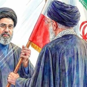 بیعت دانشمندان و متخصصین حوزه فضایی کشور با رهبر معظم انقلاب اسلامی