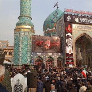 تدفین با شکوه شهید علی شمخانی در حرم امامزاده صالح