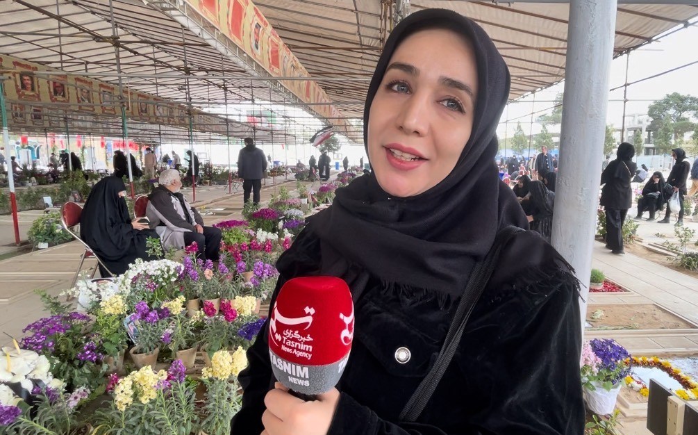 عیددیدنی متفاوت با طعم اشک و مقاومت! حمله اسرائیل به ایران , گلزار شهدا , جنگ ,