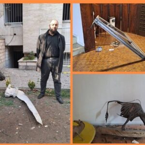 وقتی موشک به قلب گالری هنری خورد