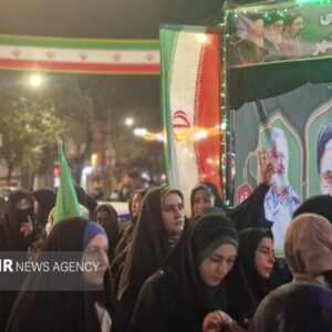 اجتماع باشکوه مردمی در مشگین شهر