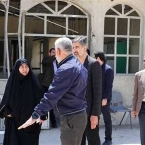 بازدید رییس سازمان سمپاد از مدرسه آسیب‌دیده علامه حلی