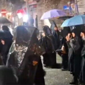 تجدید بیعت مردم سرپل‌ذهاب با آرمان‌ها در آخرین شب فروردین