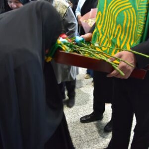 تجدید میثاق خادمیاران رضوی با شهدای نوش آباد