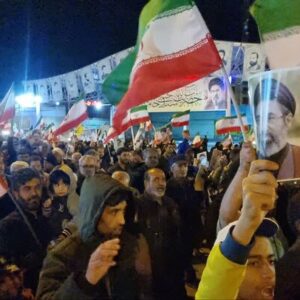 حضور ناواستوار یکم‌ «رضا کاغذلو» در اجتماع شبانه رامیان