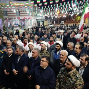 حماسه پرشور مردمی در بیله سوار