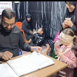 خدمت رسانی موکب ها به تجمع کنندگان در یاسوج