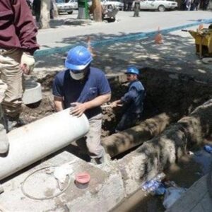 رضوان‌مدنی: ۱۱۸۵ حادثه آب و فاضلاب در کرمانشاه رفع شد