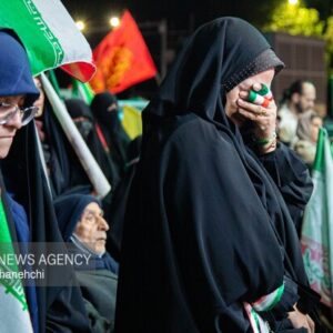 شور انقلابی مردم خلیل آباد در پنجاه و چهارمین شب