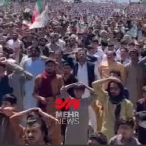 مراسم چهلم رهبر شهید امام خامنه‌ای در پاراچنار پاکستان+ فیلم