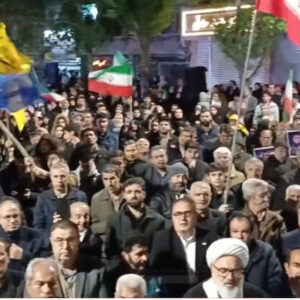 مردم گالیکش پای انقلاب ایستاده‌اند