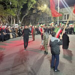 نمایش اقتدار و همبستگی ملی تبریزی‌ها با تداوم برپایی دسته‌های حسینی