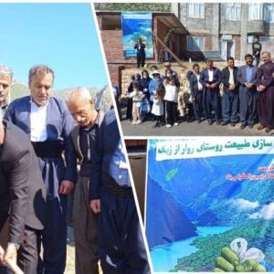 پاکسازی و نهال‌کاری در منطقه شاهو و کوسالان همزمان با هفته زمین پاک