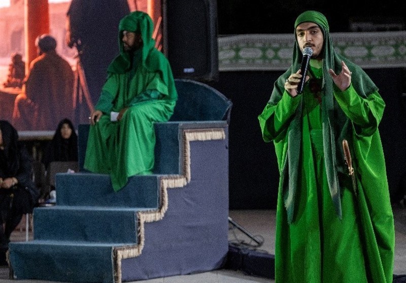 در «شبیه نور» چه میگذرد؟/شبیهخوانان و اشک تماشاگران تعزیه , پردیس تئاتر تهران ,