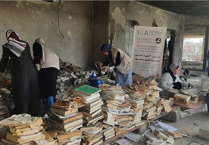 نجات کتابخانه‌ای که 3 بار هدف ماشین انهدام اسرائیل قرار گرفت