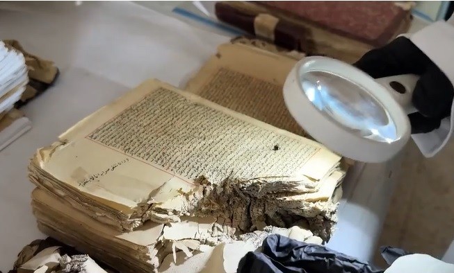 کشور فلسطین , نوار غزه , رژیم صهیونیستی (اسرائیل) , تخریب , کتاب , میراث فرهنگی , یونسکو , 